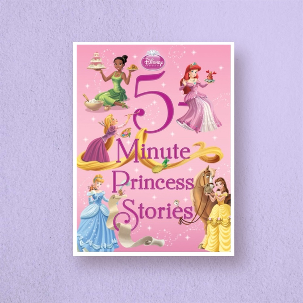 Disney 5-Minute Princess Stories Book